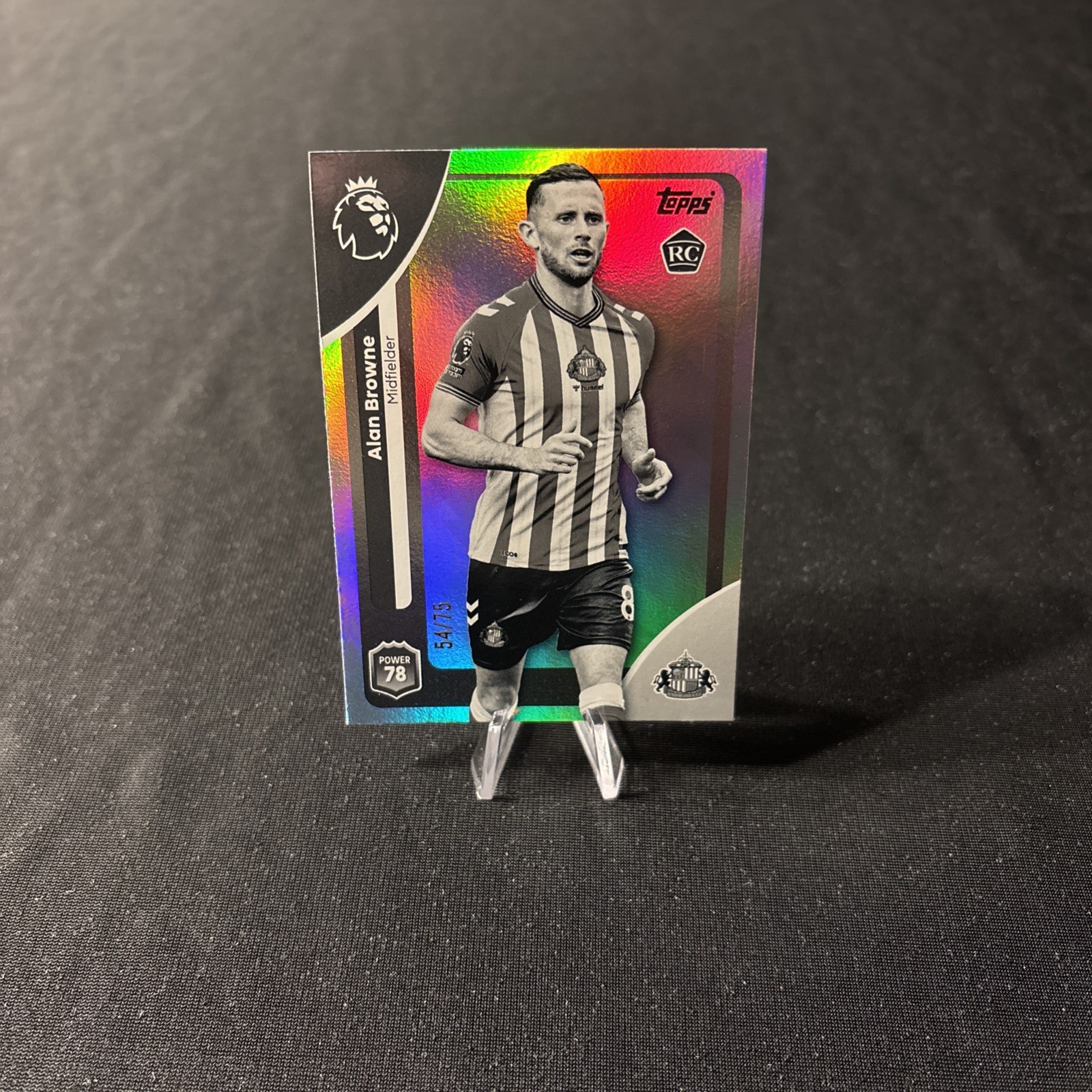 Topps Premier League 2026 Numbered /75 Alan Browne Sunderland for sale on Ebay