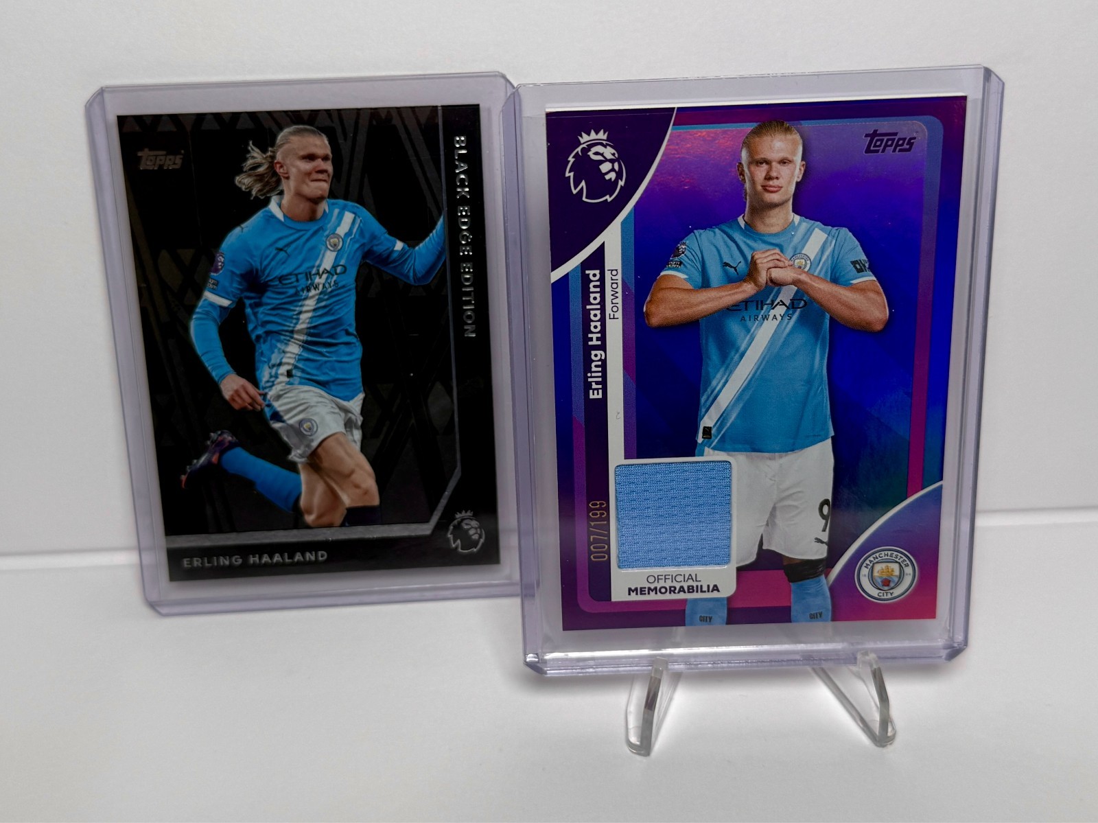 Topps Premier League 2025/26 - ERLING HAALAND Patch /199 - Manchester City for sale on Ebay