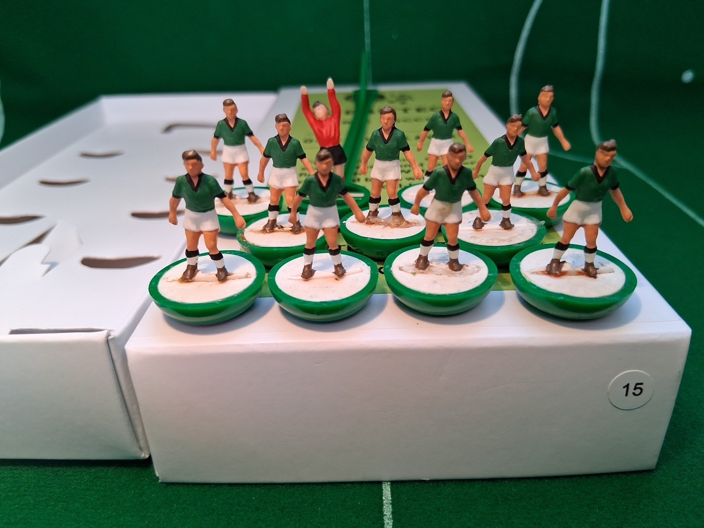 Subbuteo OHW Team. Ref 15. Plymouth Argyle, Ireland etc etc etc for sale on Ebay