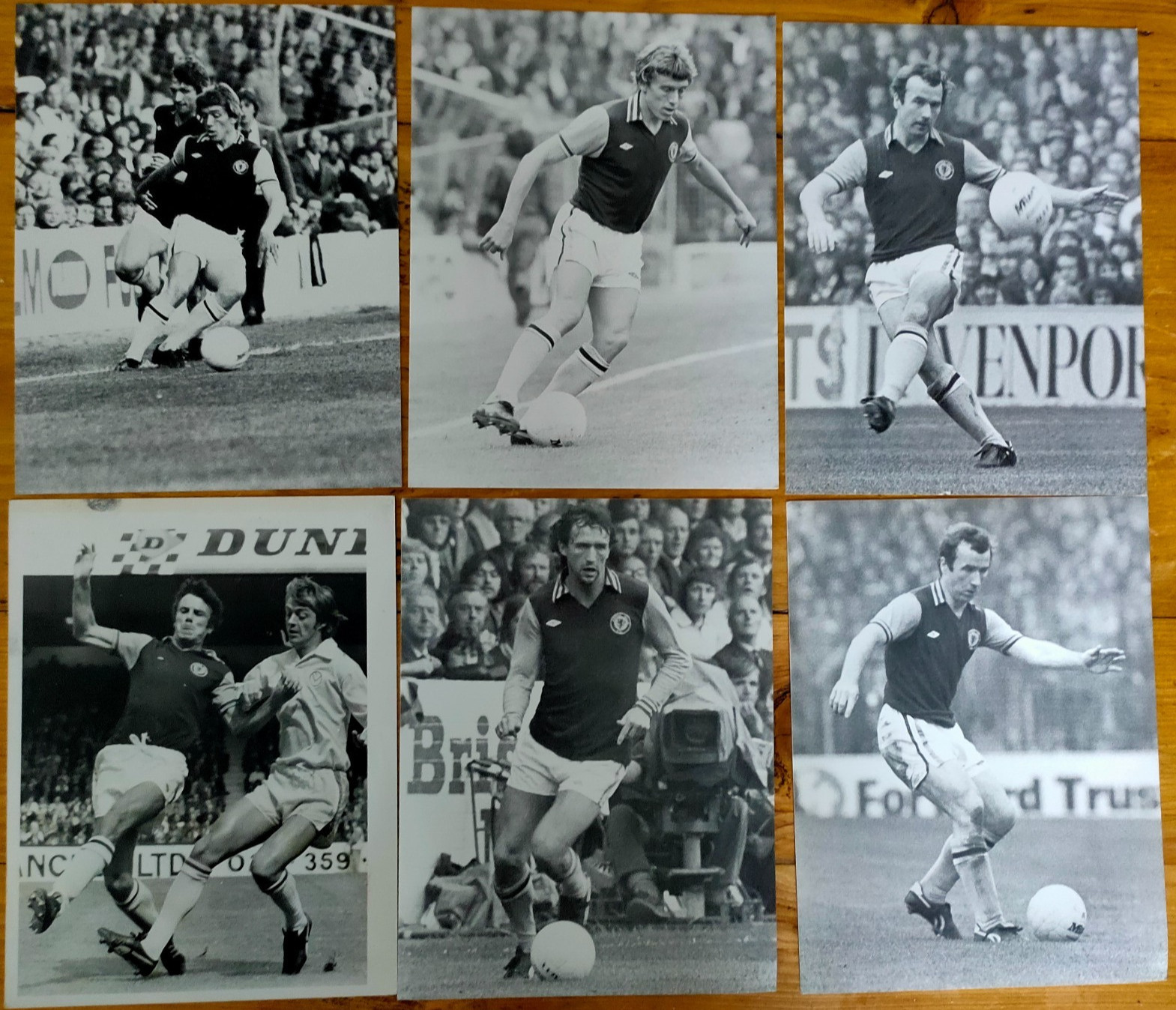 ASTON VILLA  - 1970'S  /  1980'S  -  6   PRESS PHOTOS   -   4 DIFFERENT PLAYERS for sale on Ebay