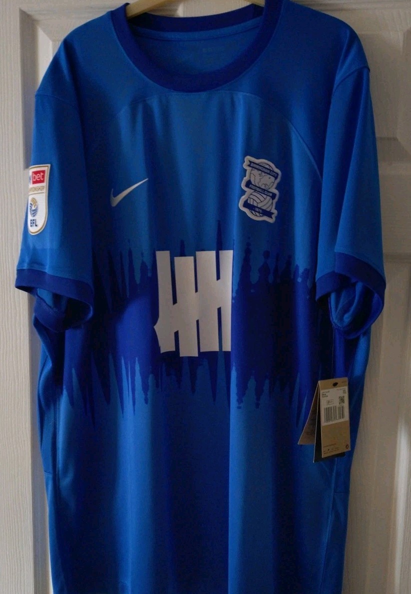 Mens Birmingham City FC Home Football Shirt XXL 2023/24 Jersey BNWT + Sky Patch for sale on Ebay