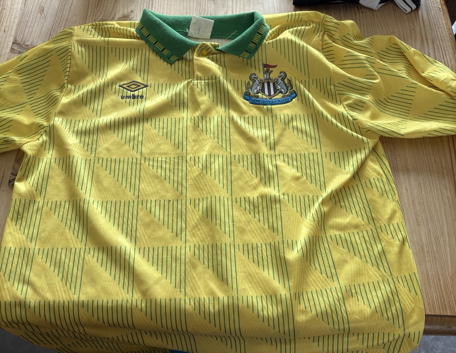 Newcastle United Umbro Original Away Shirt 1991 Size XL for sale on Ebay