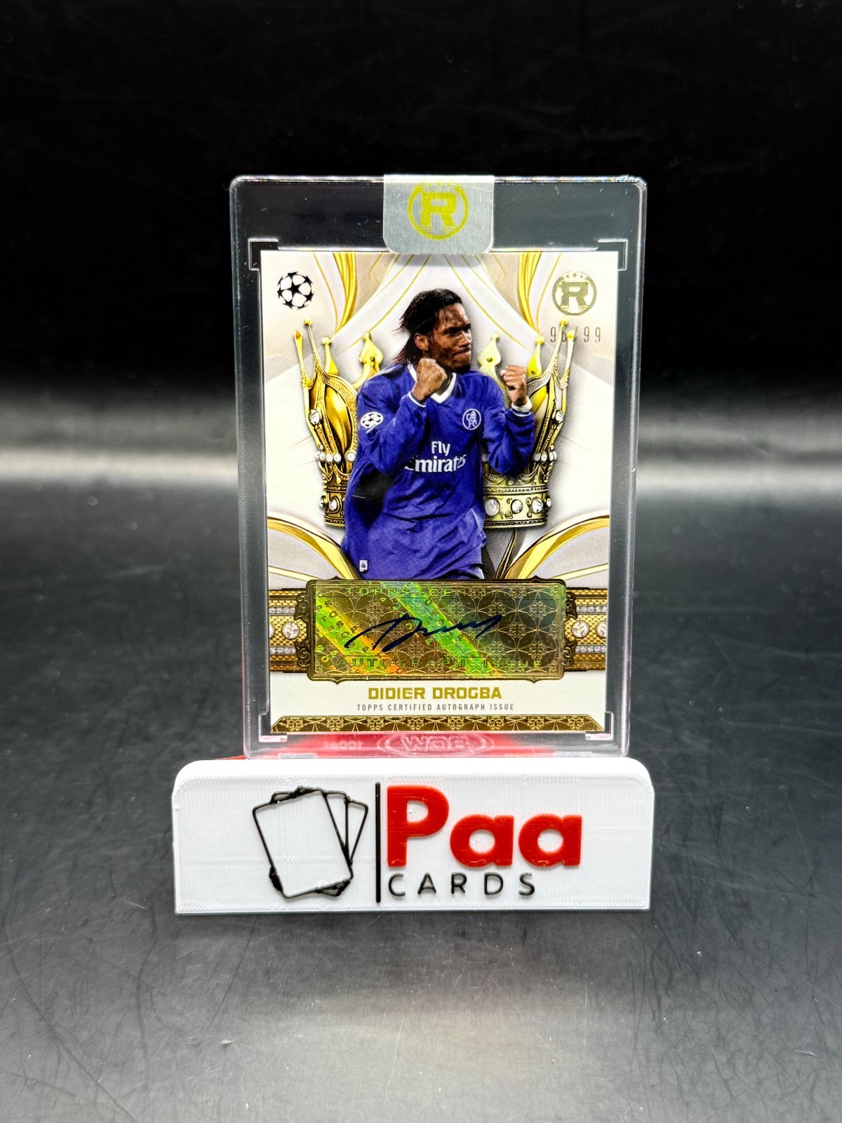 Topps - Reverence - Auto - Chelsea FC - Didier Drogba /99 - Legend for sale on Ebay