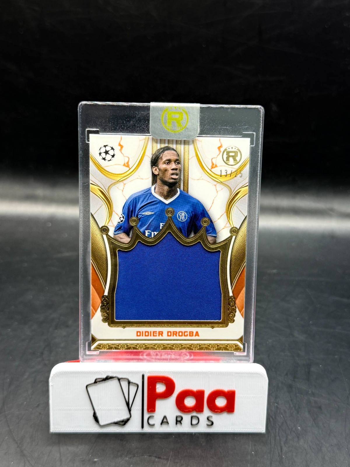 Topps - Reverence - Patch - Chelsea FC - Didier Drogba /25 - Legend for sale on Ebay
