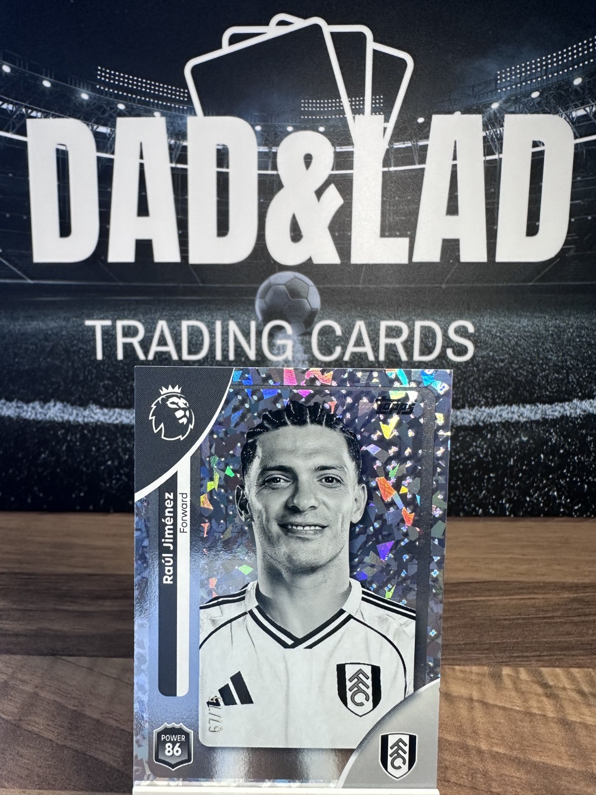 Topps Premier League 2026 raul jimenez fulham 159  b & w parallel 67/75 for sale on Ebay