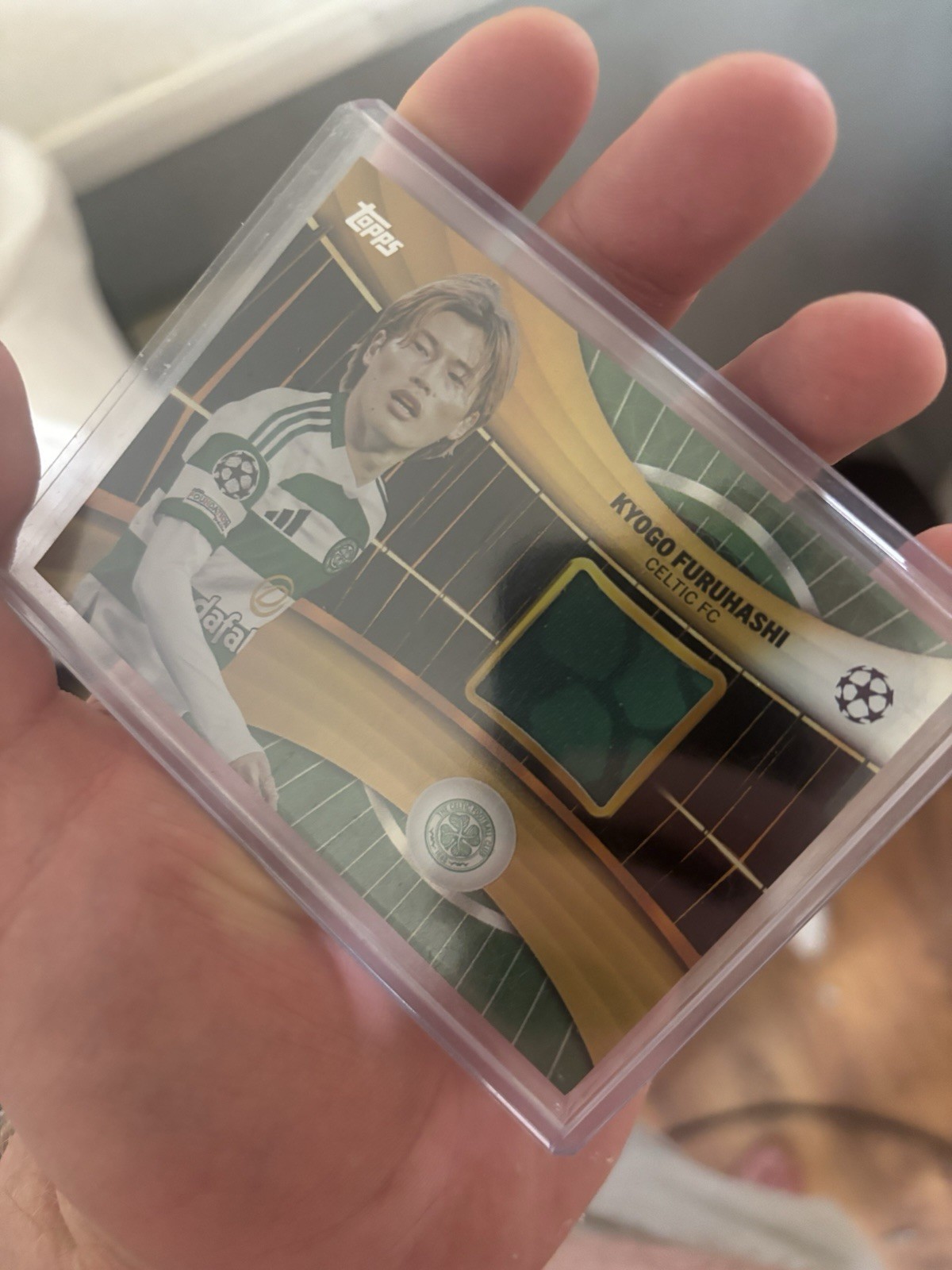2025 Topps Superstar Relic Card UCC  - Kyogo Furuhashi Celtic /50 Player Worn  for sale on Ebay