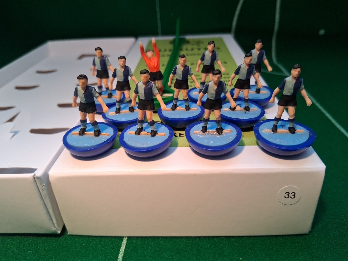 Subbuteo OHW Team. Ref 33. Bishop Auckland & Wycombe Wanderers. for sale on Ebay