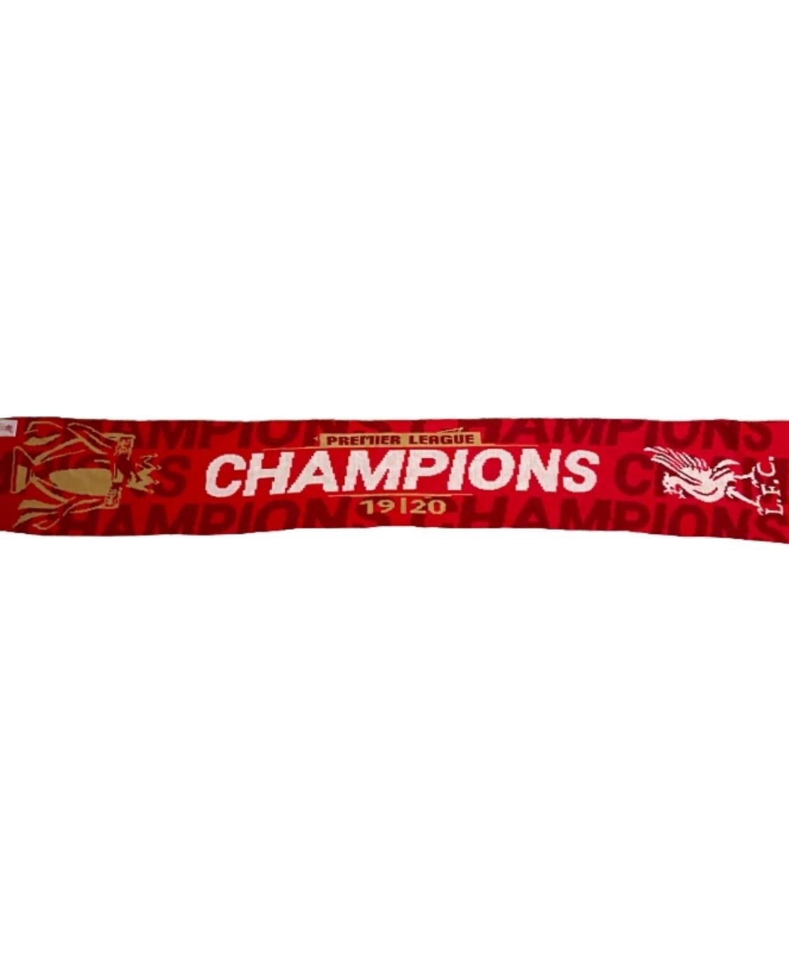 Liverpool fC champions scarf for sale on Ebay