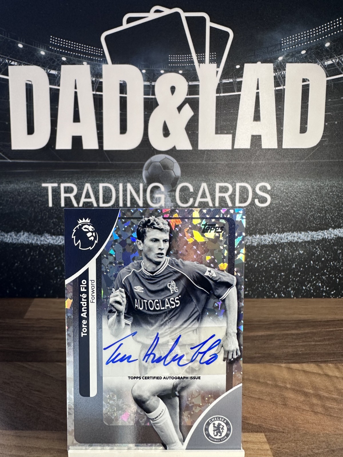 Topps Premier League 2026 tore andre flo auto 32/75 chelsea for sale on Ebay