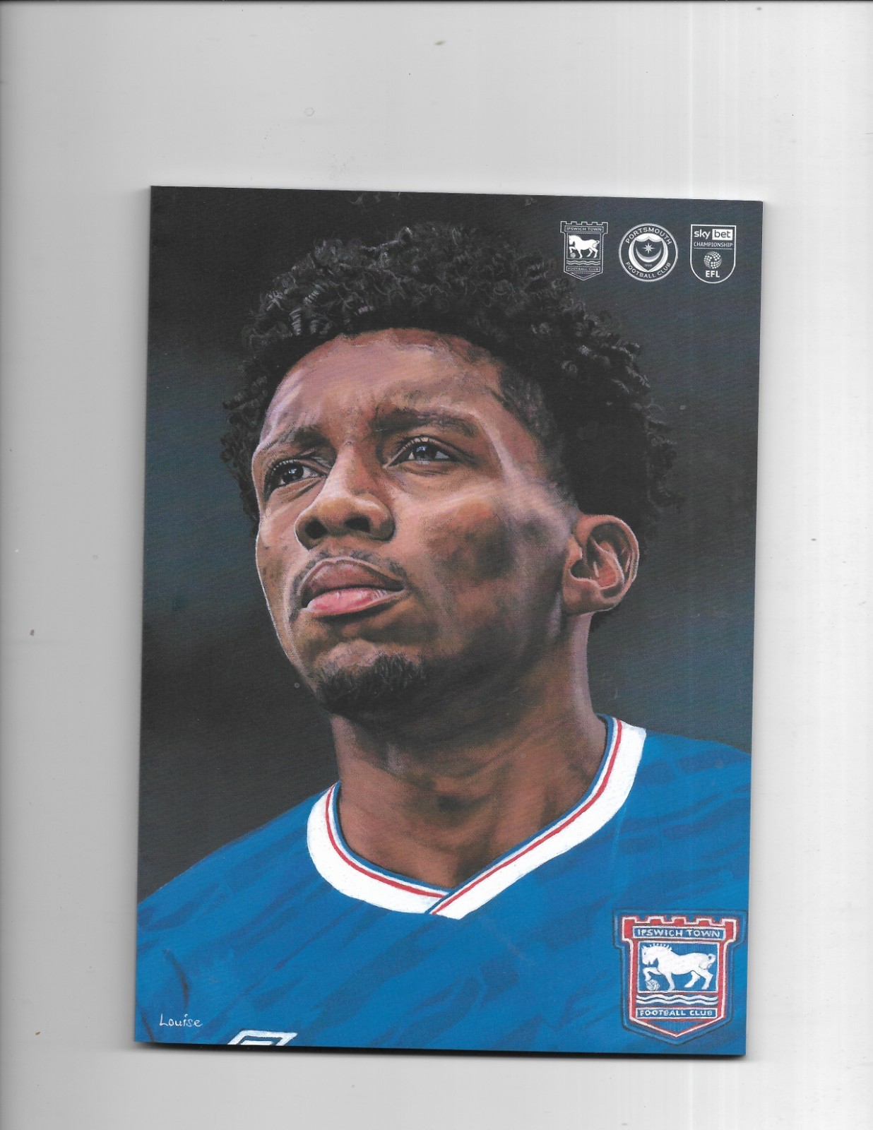 Ipswich Town v Portsmouth 27-9-2025 championship football programme for sale on Ebay