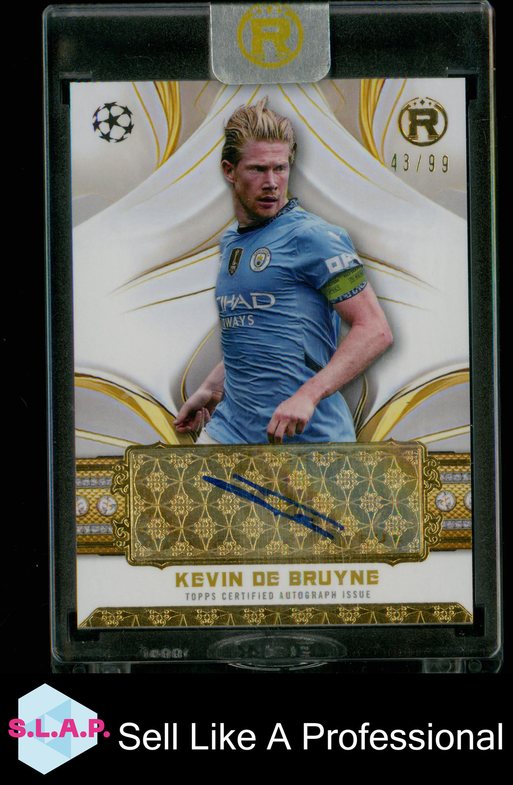 KEVIN DE BRUYNE MANCHESTER CITY ON CARD AUTO 43/99 TOPPS REVERENCE 2025 for sale on Ebay