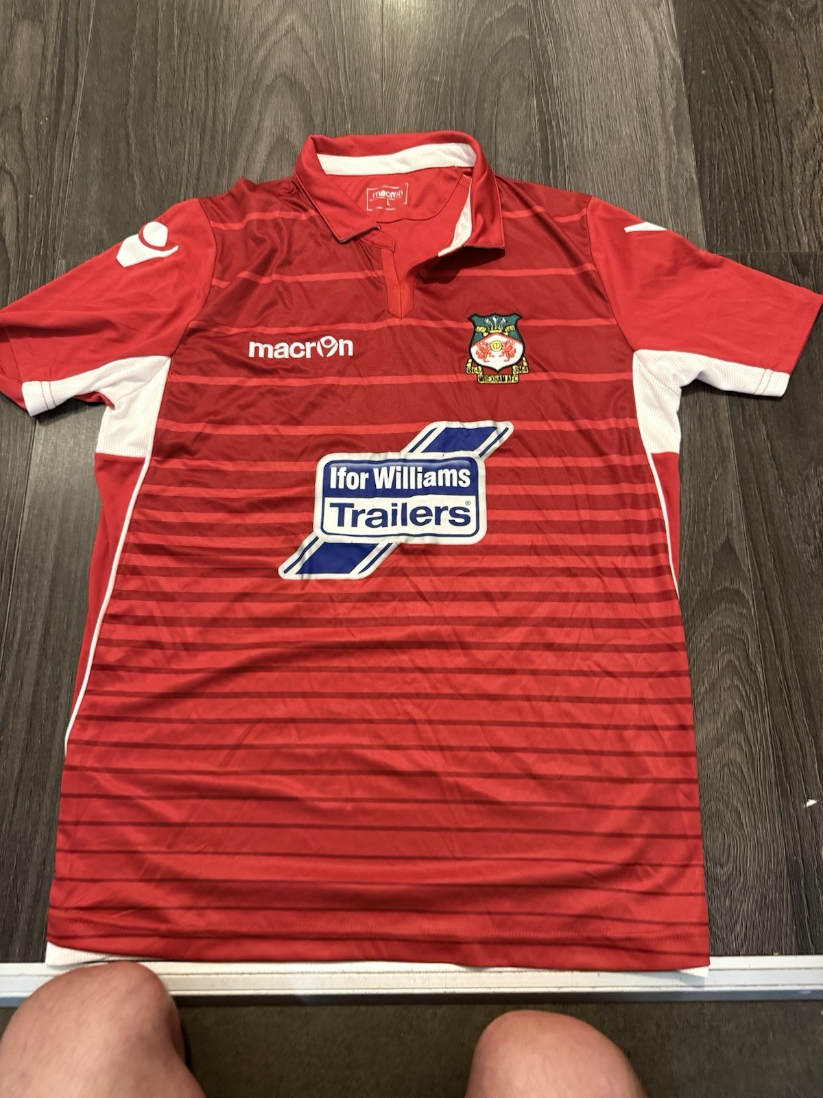 Wrexham Home Shirt for sale on Ebay