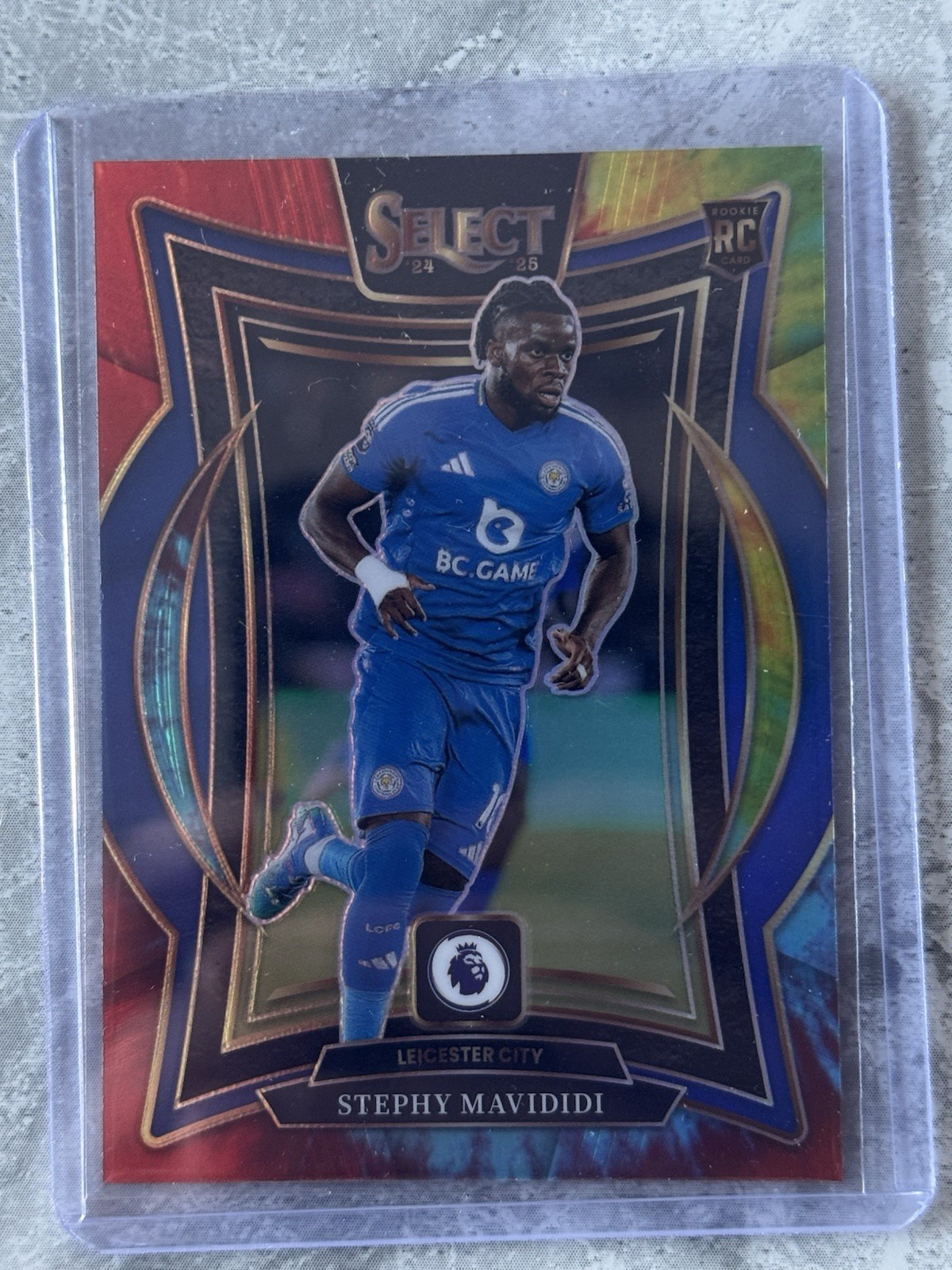 Panini Prizm Select Tie Rookie Stephy Mavididi Leicester City /25 for sale on Ebay