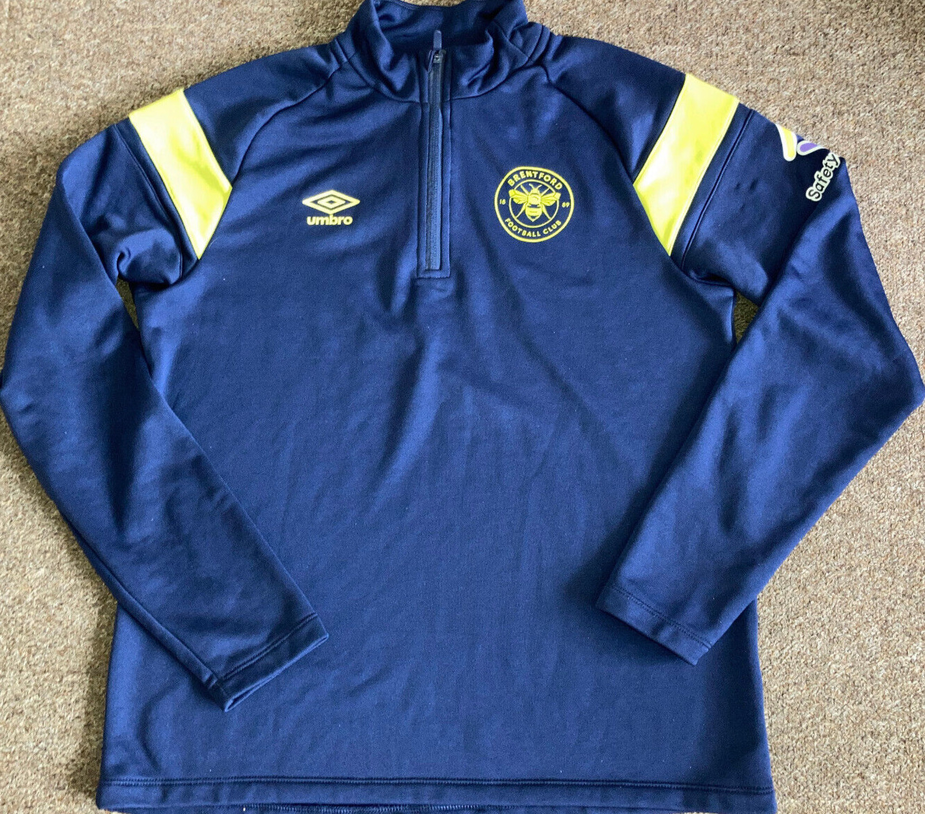 BRENTFORD UMBRO TRAINING JERSEY SIZE LARGE for sale on Ebay