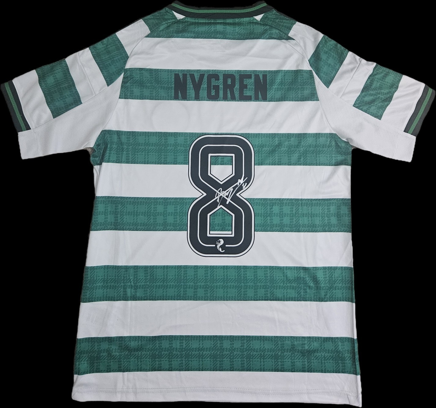 Benjamin Nygren Hand Signed Celtic Fc 2025/26 Home Shirt Autograph COA & PROOF for sale on Ebay