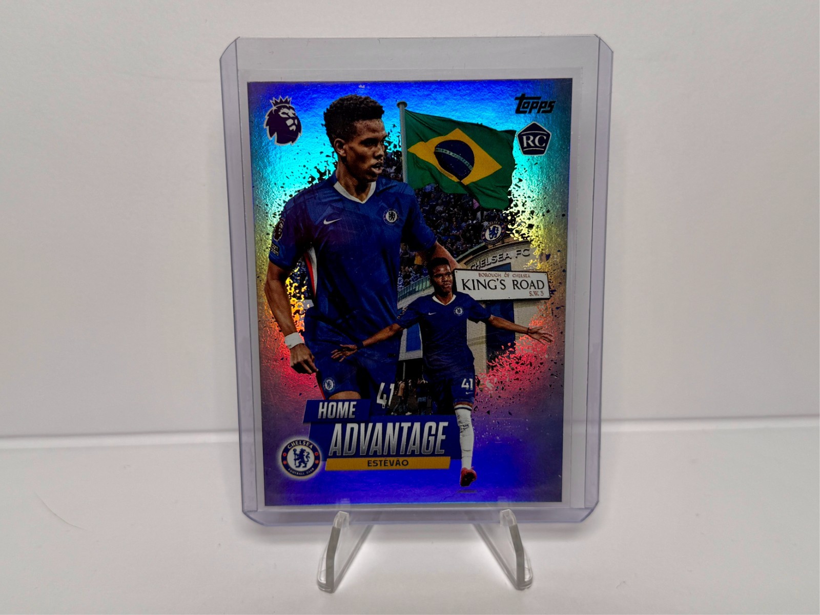 Topps Premier League 2025/26 - ESTEVAO Home Advantage - Case Hit - Chelsea RC for sale on Ebay