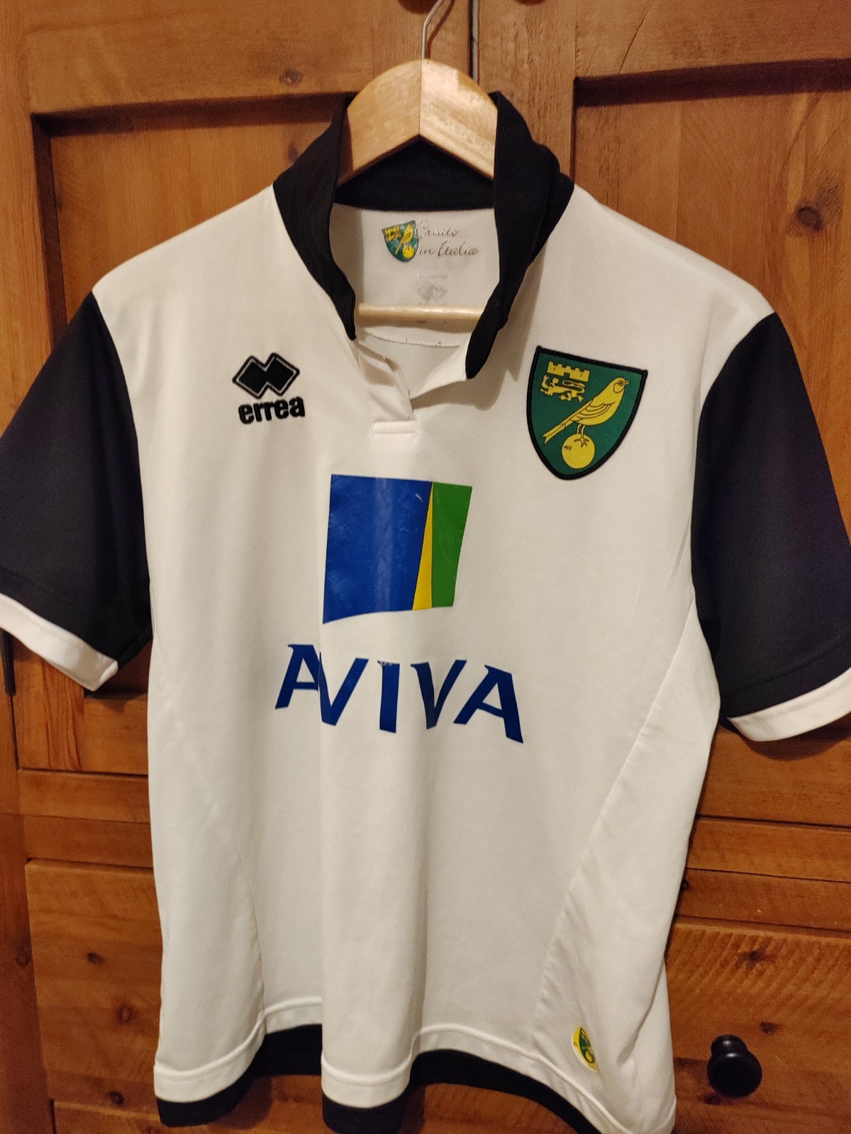 Original Norwich City Away Shirt 2013/14 Men’s Large for sale on Ebay