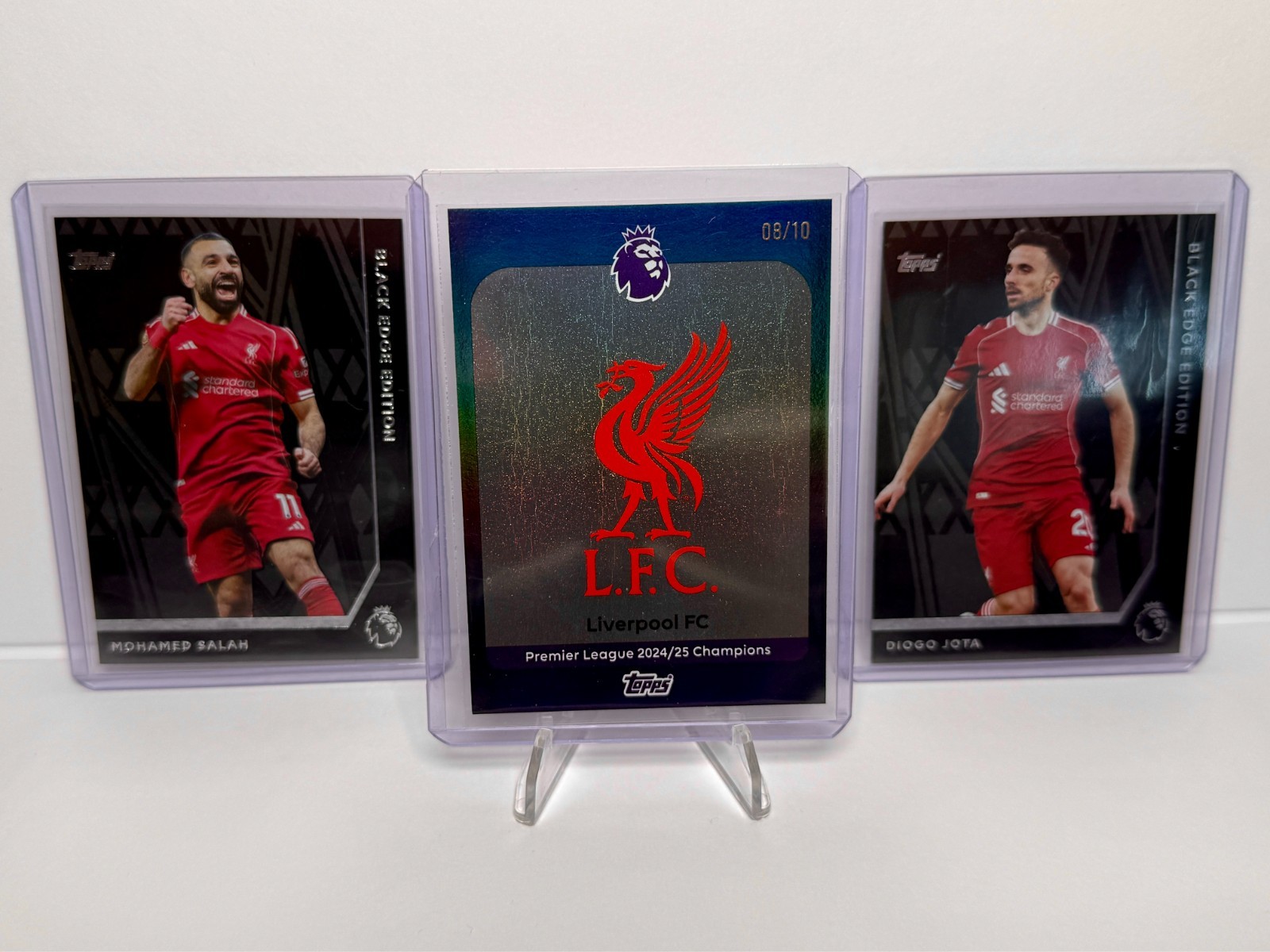 Topps Premier League 2025/26 - Liverpool TEAM BADGE /10 + 2 Black Edge Cards for sale on Ebay