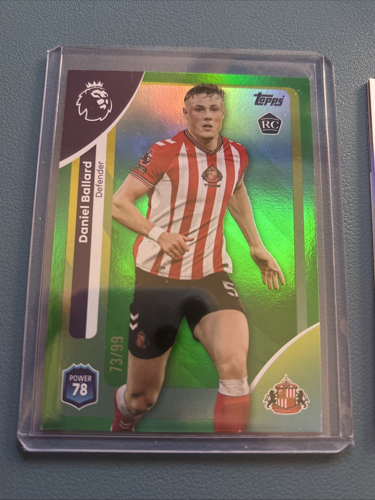 Topps Premier League 2026 Daniel Ballard 73/99 Rookie Numbered & Sunderland Base for sale on Ebay