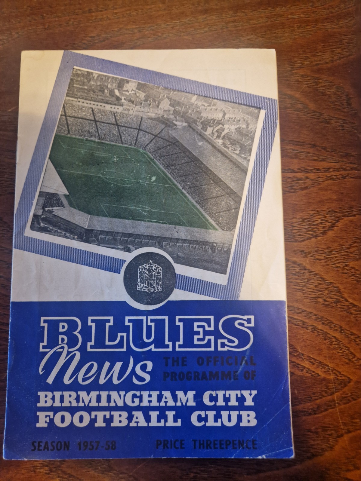 1957/58 Birmingham City v Aston Villa Division one Programme for sale on Ebay