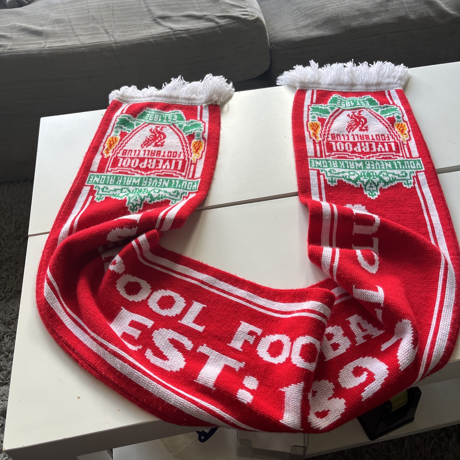 Liverpool FC Offical Scarf for sale on Ebay