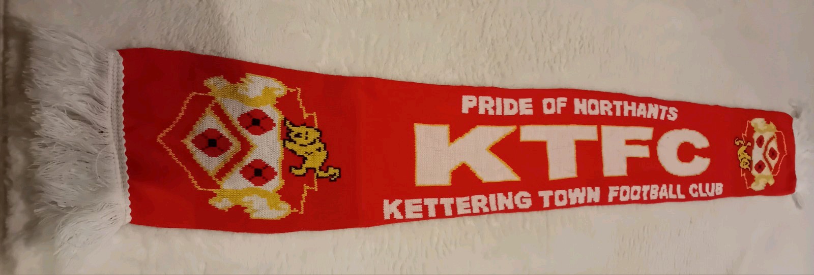 Kettering Town Non League Scarf for sale on Ebay