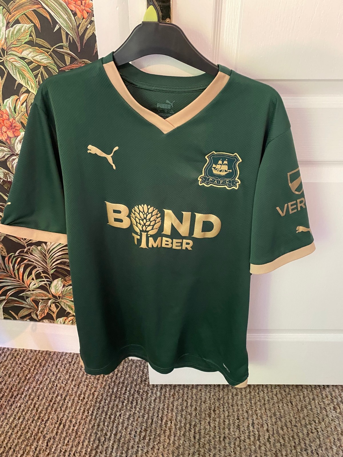 Plymouth Argyle home shirt 23/24 season size XL for sale on Ebay
