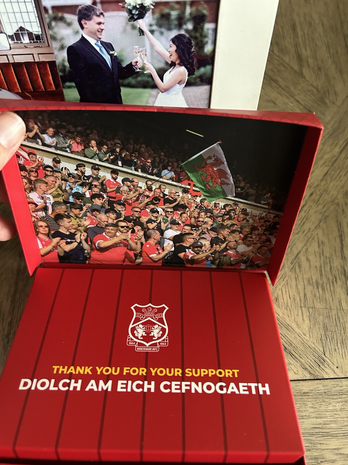 Wrexham AFC 2025-26 Membership Set In Box - Keyring And Card Holder for sale on Ebay