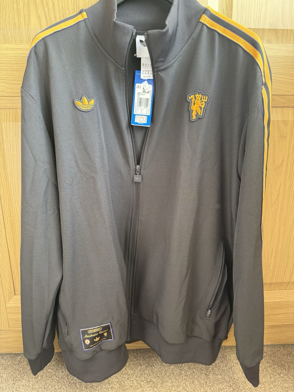 Manchester United Terrace Icons Track Top (Not Shirt)  XXL / 2XL BNWT  for sale on Ebay