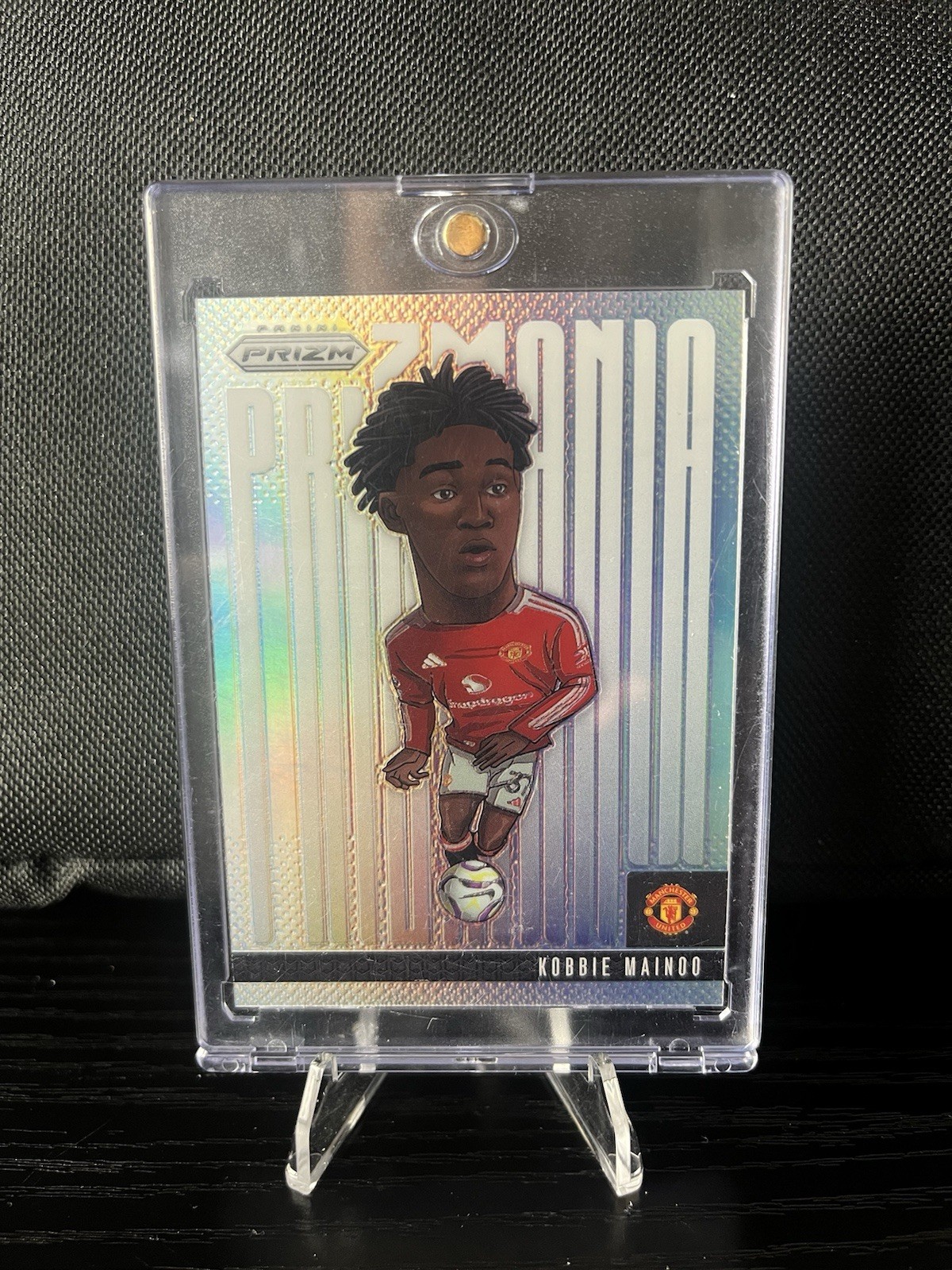 2024-25 Panini Prizm Mania Manchester United Kobbie Mainoo CASE HIT (NO RESERVE) for sale on Ebay