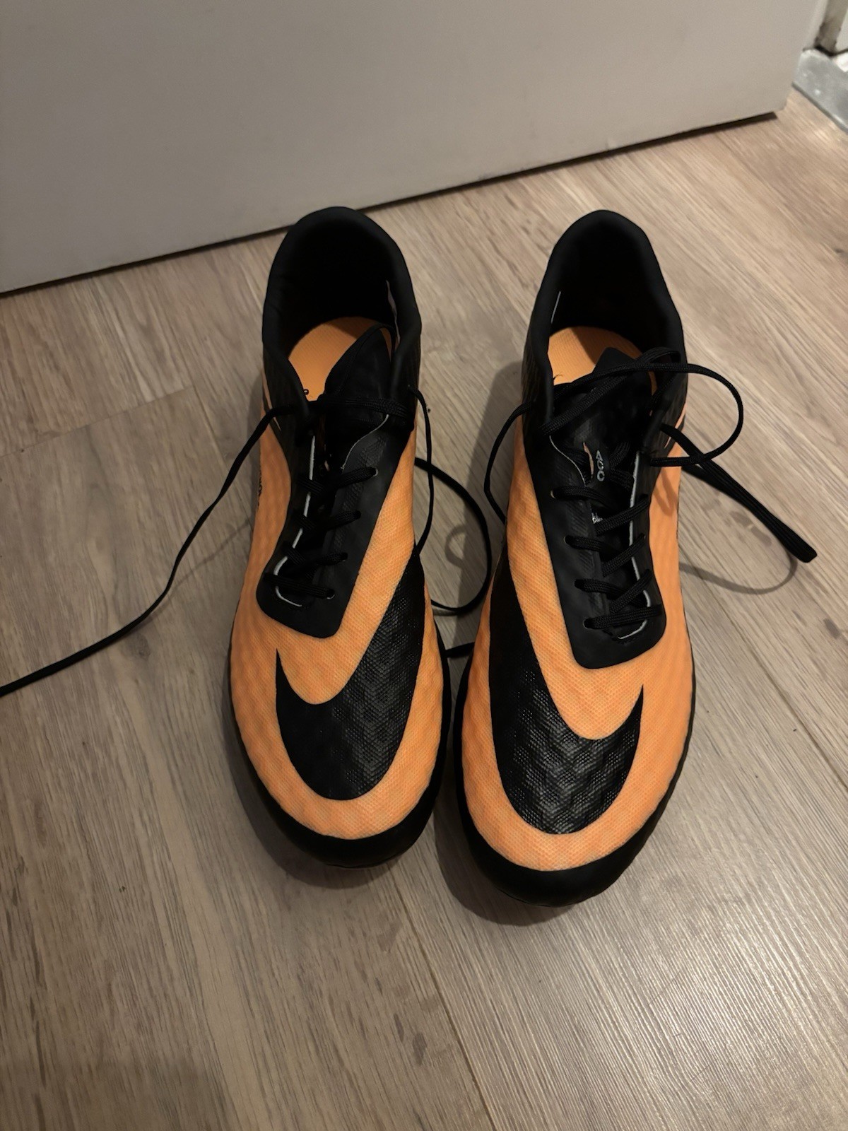 Nike Hypervenom Orange/Black Men’s Uk9.5 Football Boots for sale on Ebay