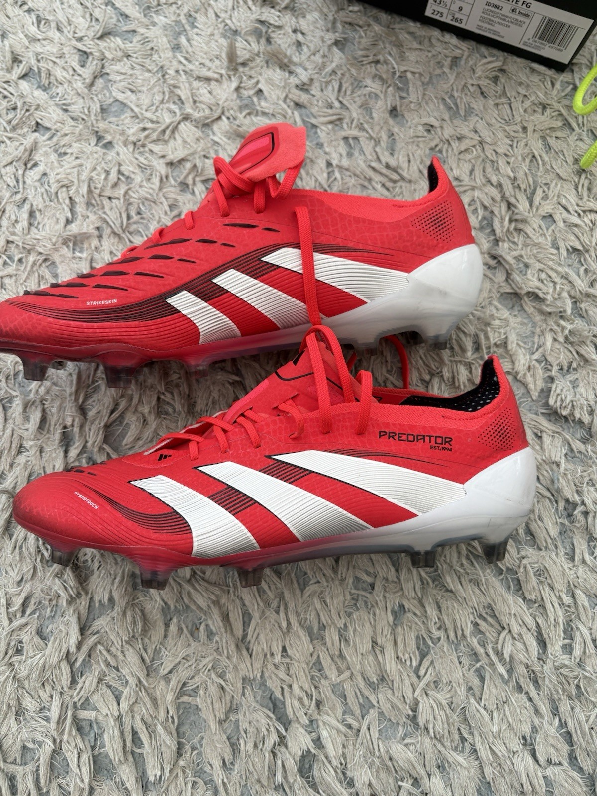 adidas Predator Elite FG Football Boots Size UK 9 for sale on Ebay