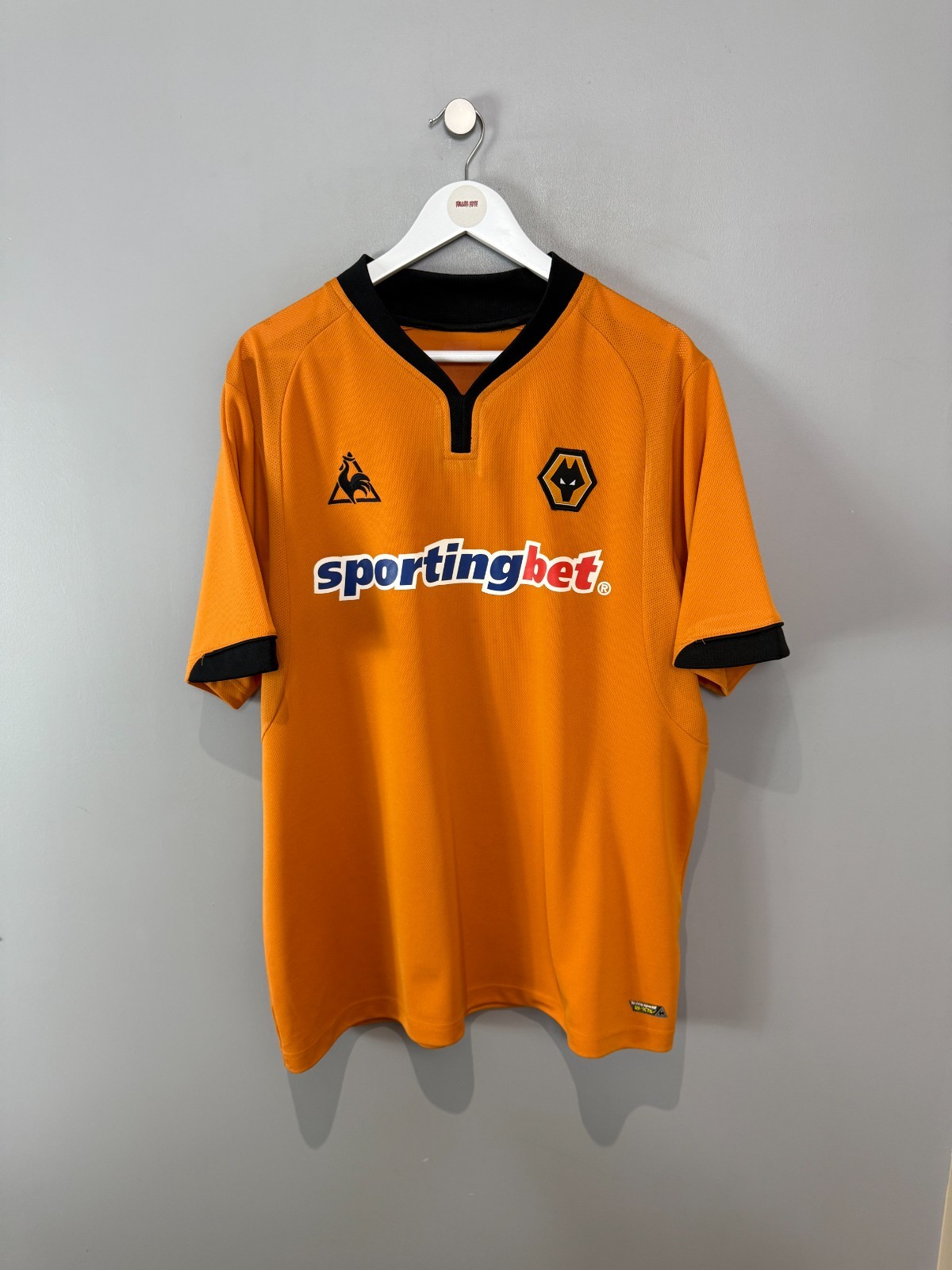 WOLVES 2009/10 HOME SHIRT (size XXL)  ORIGINAL VINTAGE FOOTBALL SHIRT for sale on Ebay