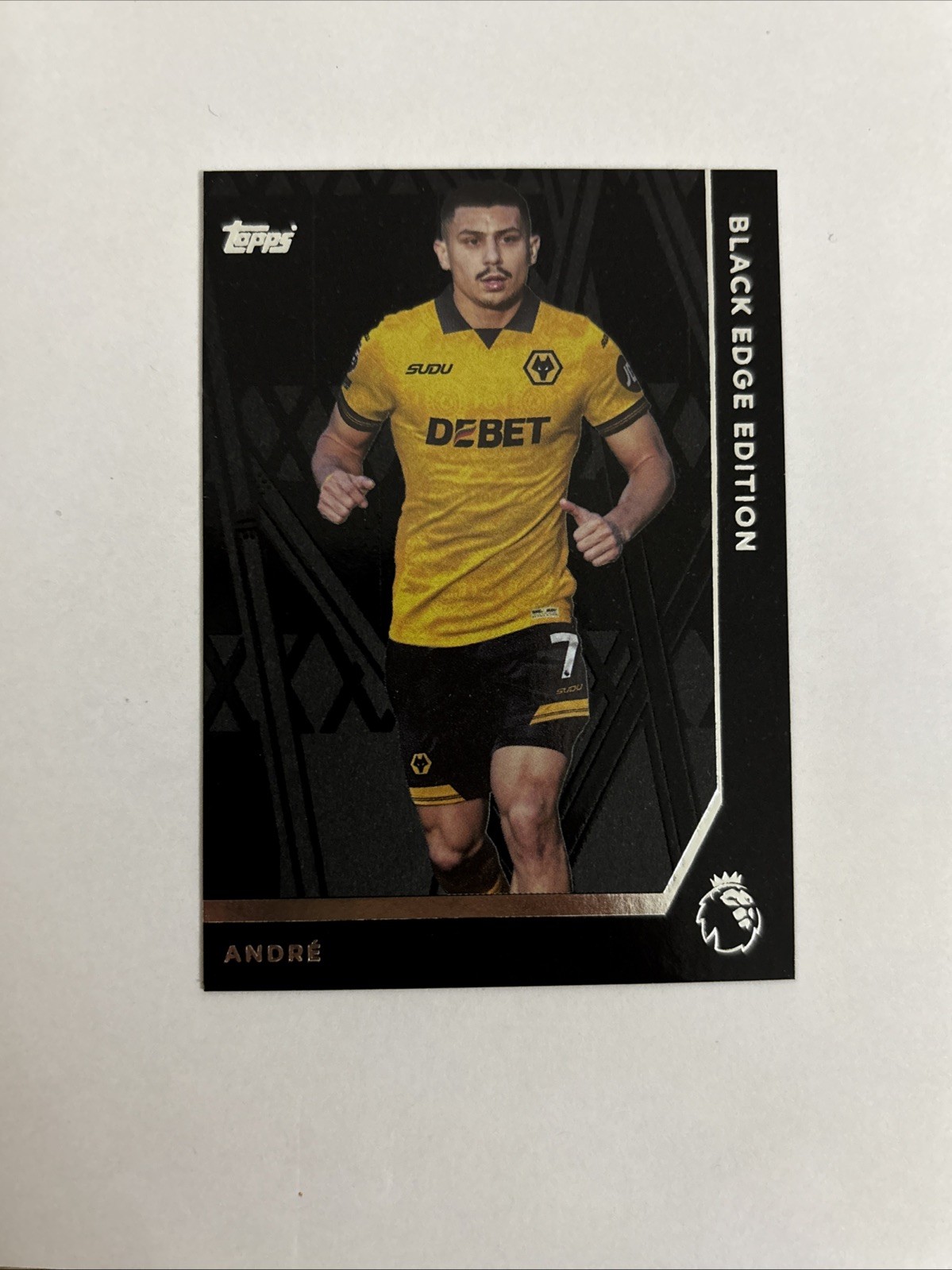 2026 Topps Premier League - Andre - Black Edge Edition - Wolves for sale on Ebay