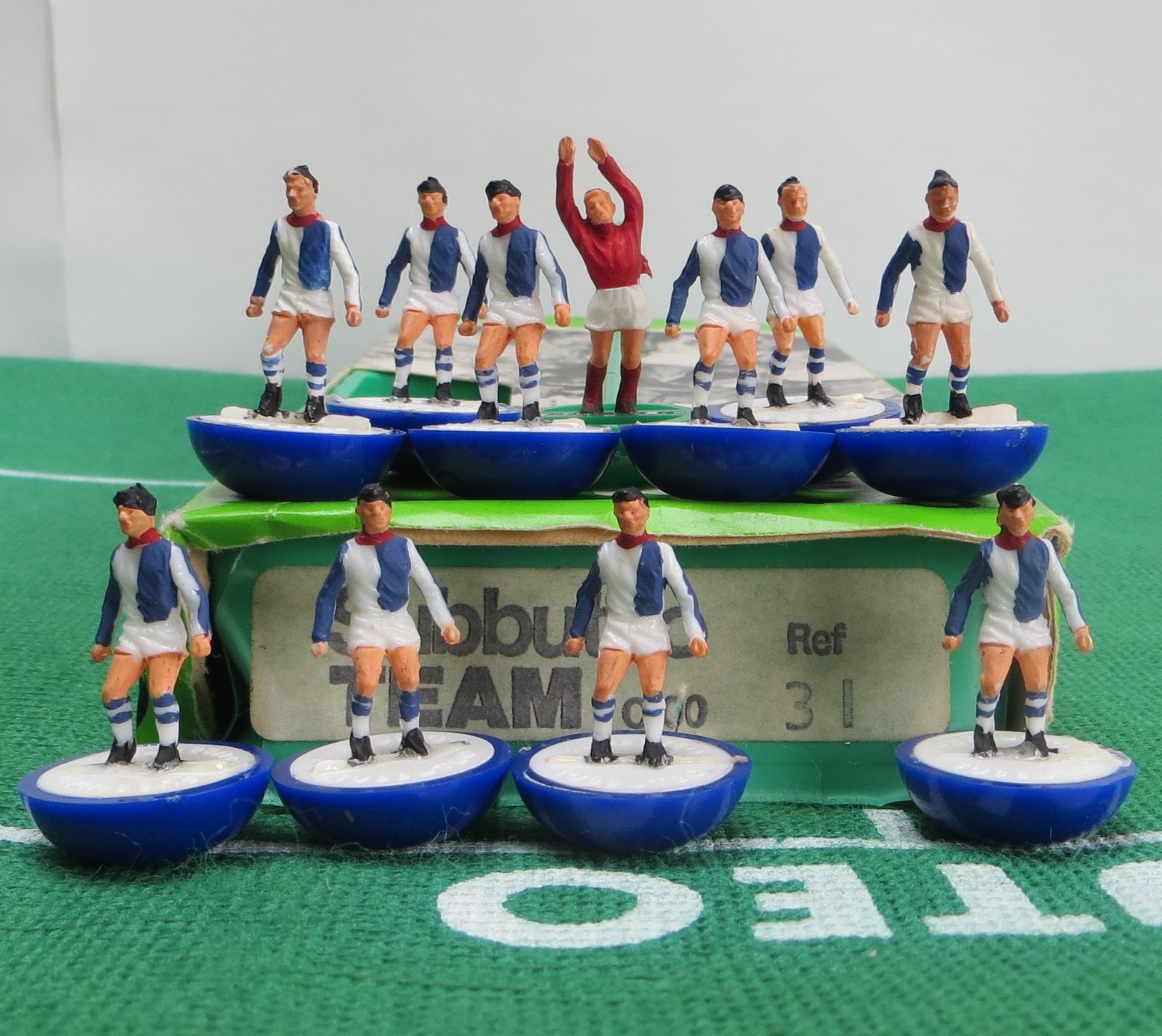 SUBBUTEO HW REF 31 BLACKBURN ROVERS, IN ORIGINAL NUMBERED BOX. for sale on Ebay