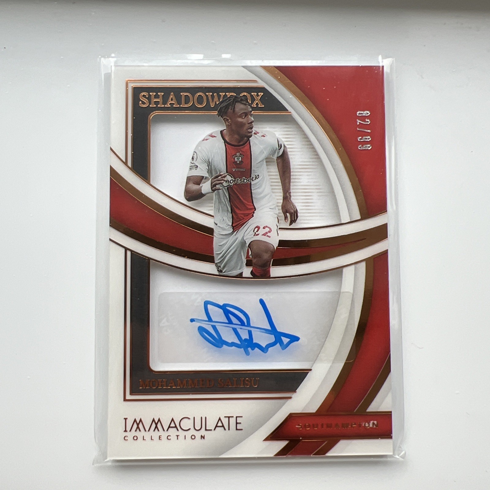 Mohamed Salisu (Southampton) 82/99 Auto/Patch Immaculate 2022-2023 for sale on Ebay