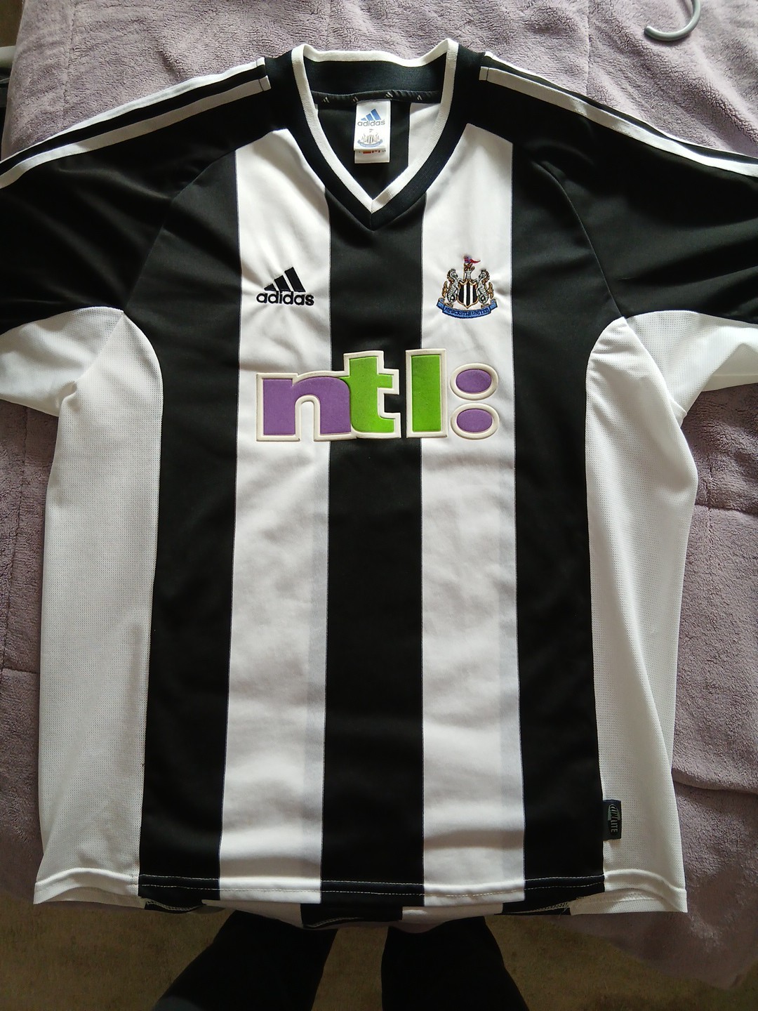 Newcastle United 2001/2003 Home Shirt Shearer 9 Size Large for sale on Ebay