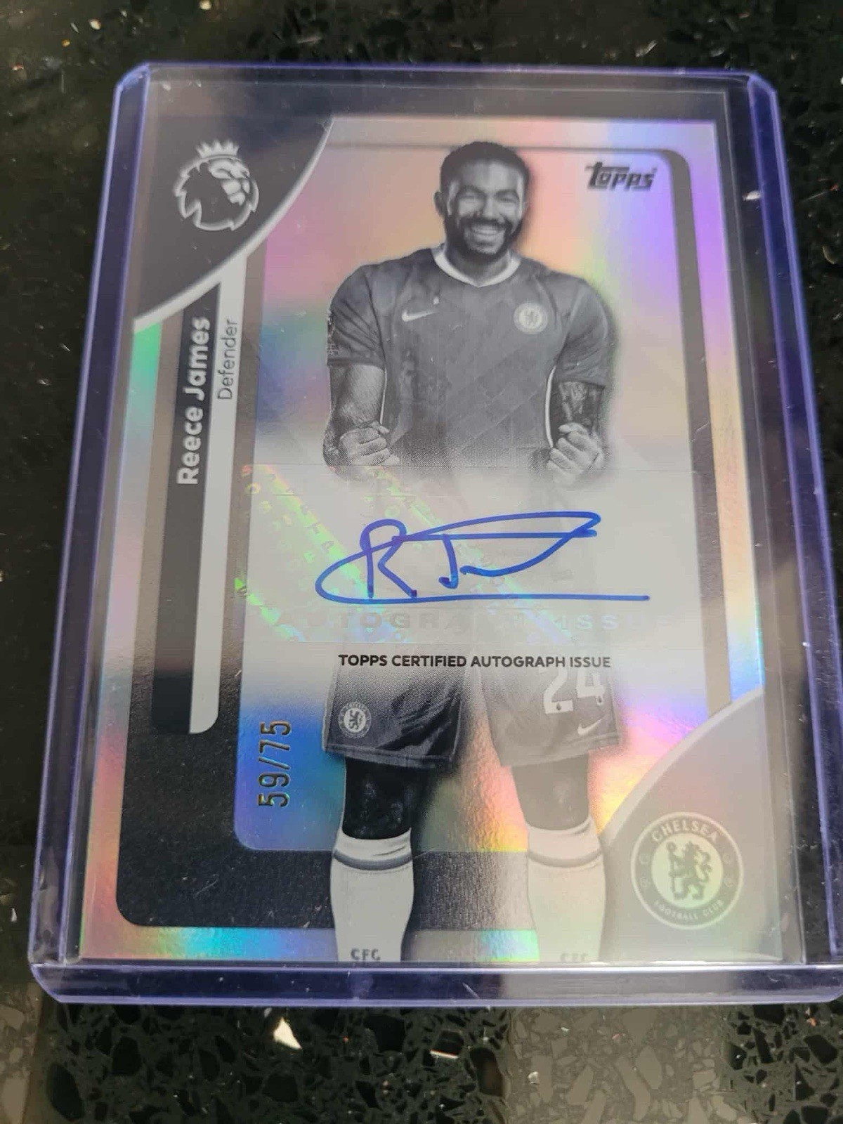 Topps Premier League 2026 Reece James Chelsea Signed Autograph /75 Auto for sale on Ebay