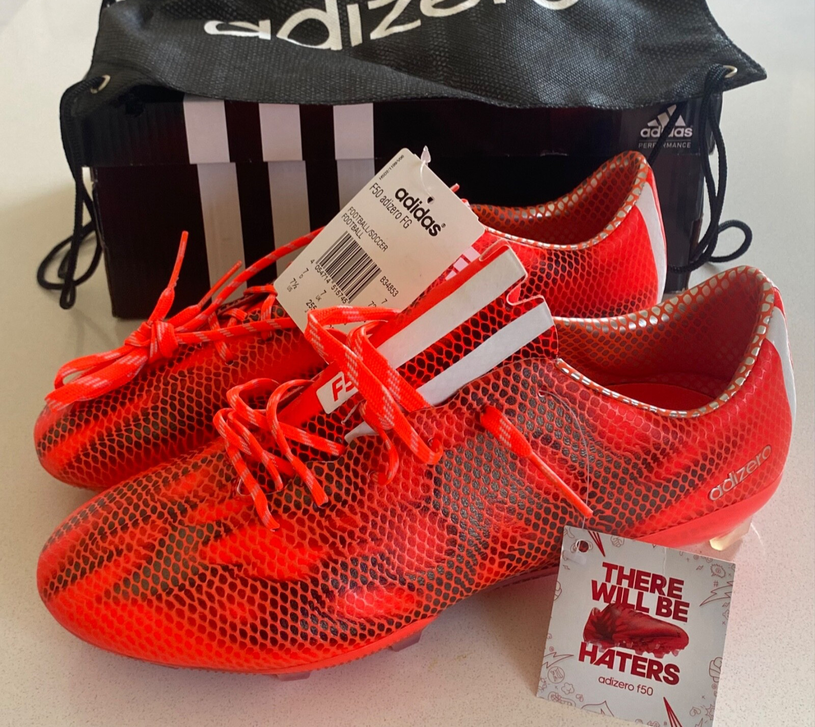 2015 ADIDAS F50 ADIZERO FG UCL FOOTBALL BOOTS SOCCER CLEATS PREDATOR BNIB UK 7 for sale on Ebay