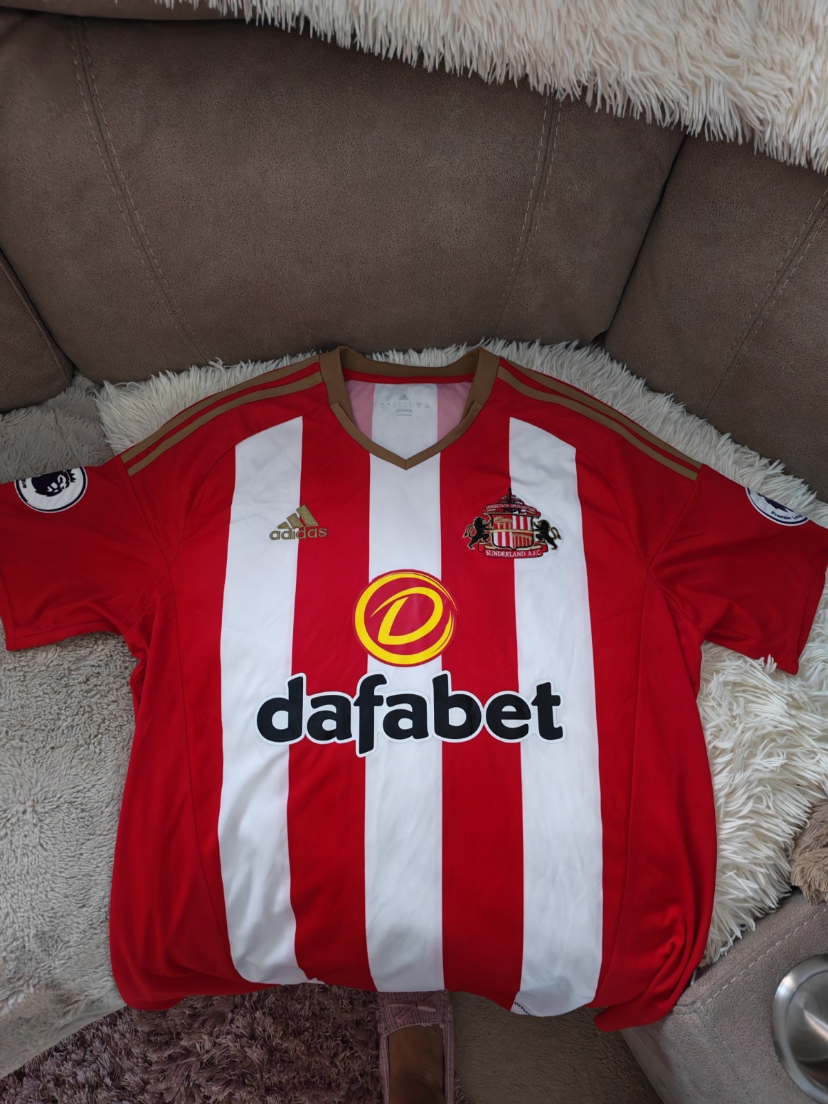 Sunderland Shirt 2016-2017 Home for sale on Ebay