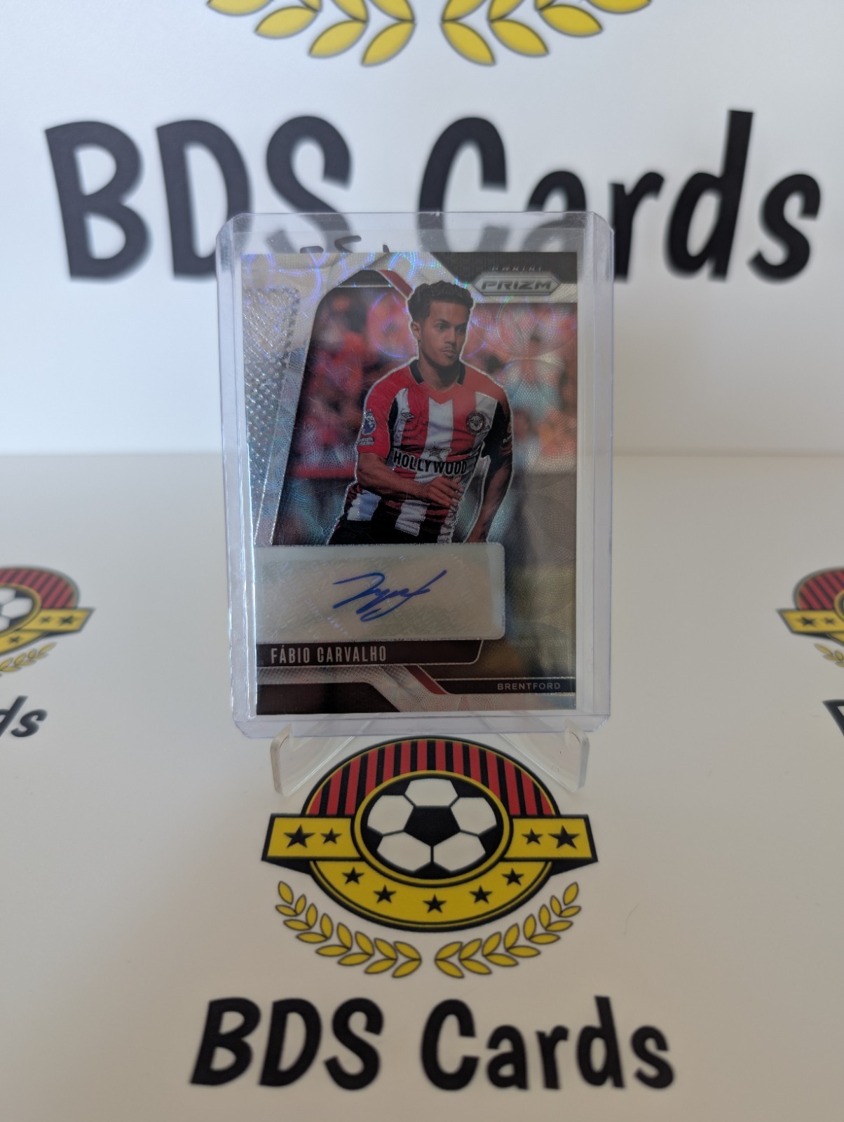 2022-23 Panini Prizm Premier League Fabio Carvalho Autograph Card! Brentford! for sale on Ebay