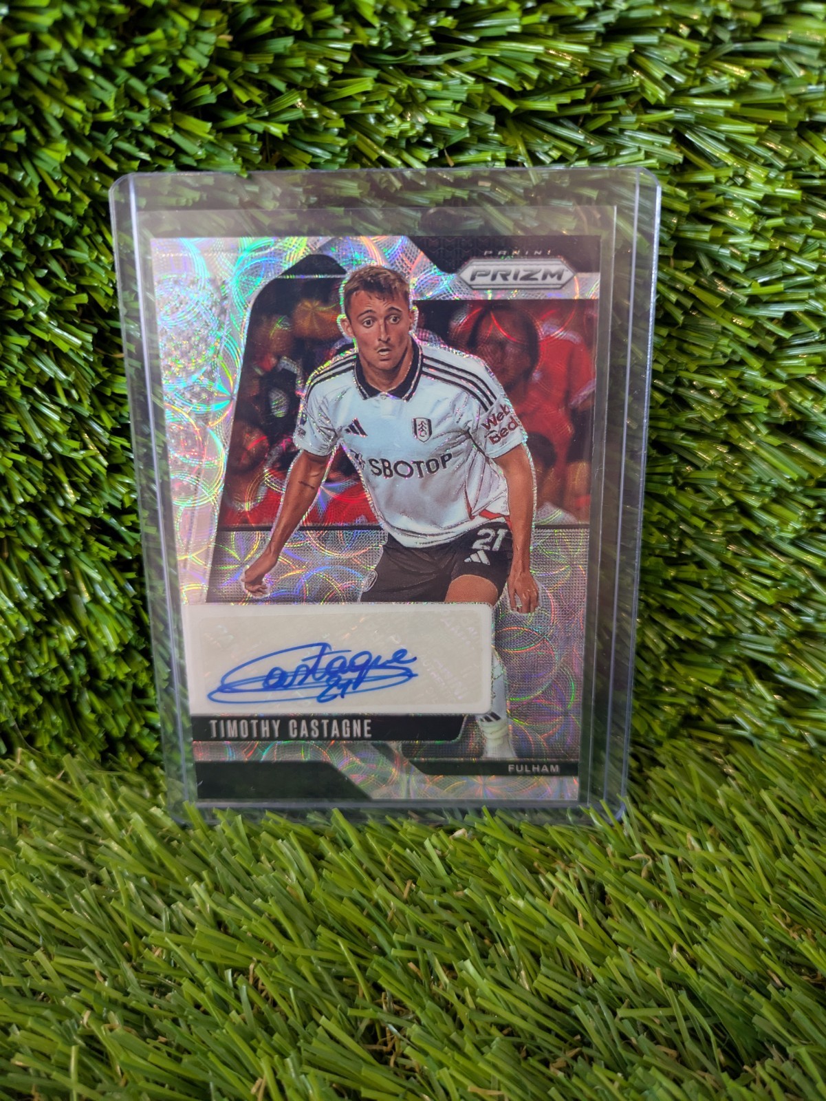 Timothy Castagne 24-25 Panini Prizm Choice Auto - Fulham for sale on Ebay