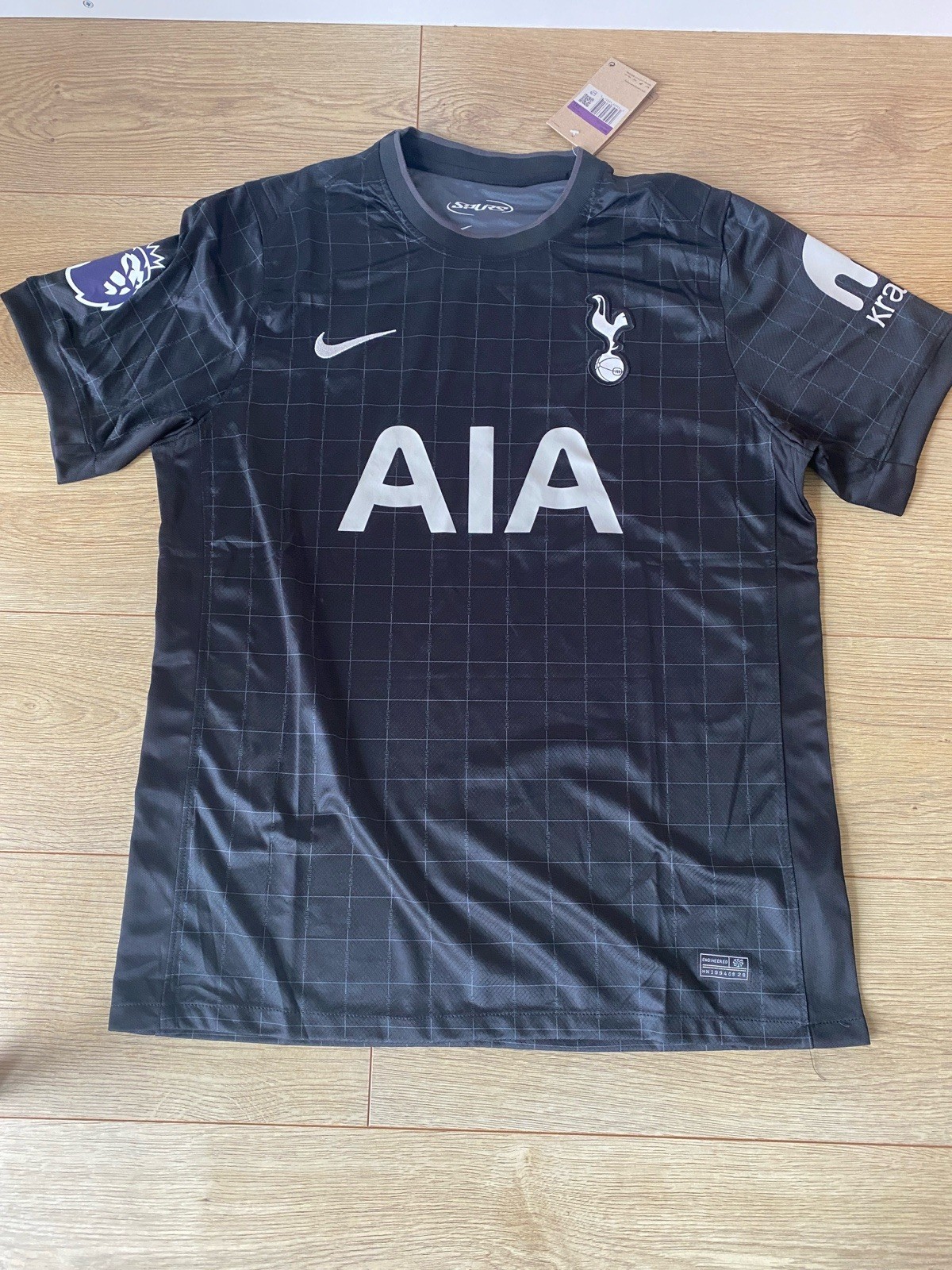 Tottenham Hotspur Football Shirt Mens XXL 2XL  Nike Black for sale on Ebay