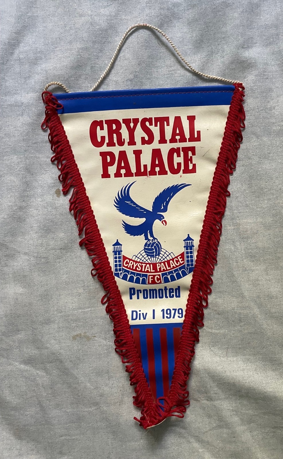 CRYSTAL PALACE 1979 PROMOTION PENNANT for sale on Ebay