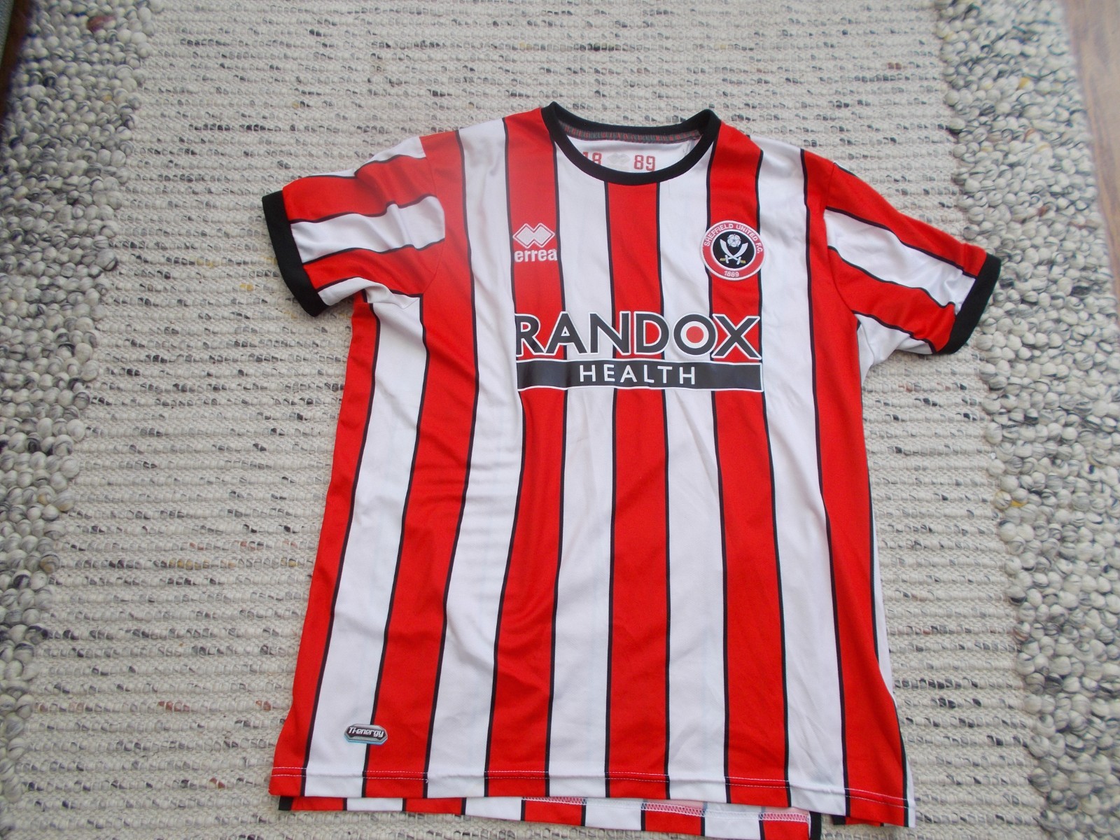 SHEFFIELD UNITED SHIRT BY ERREA ADULTS LARGE for sale on Ebay