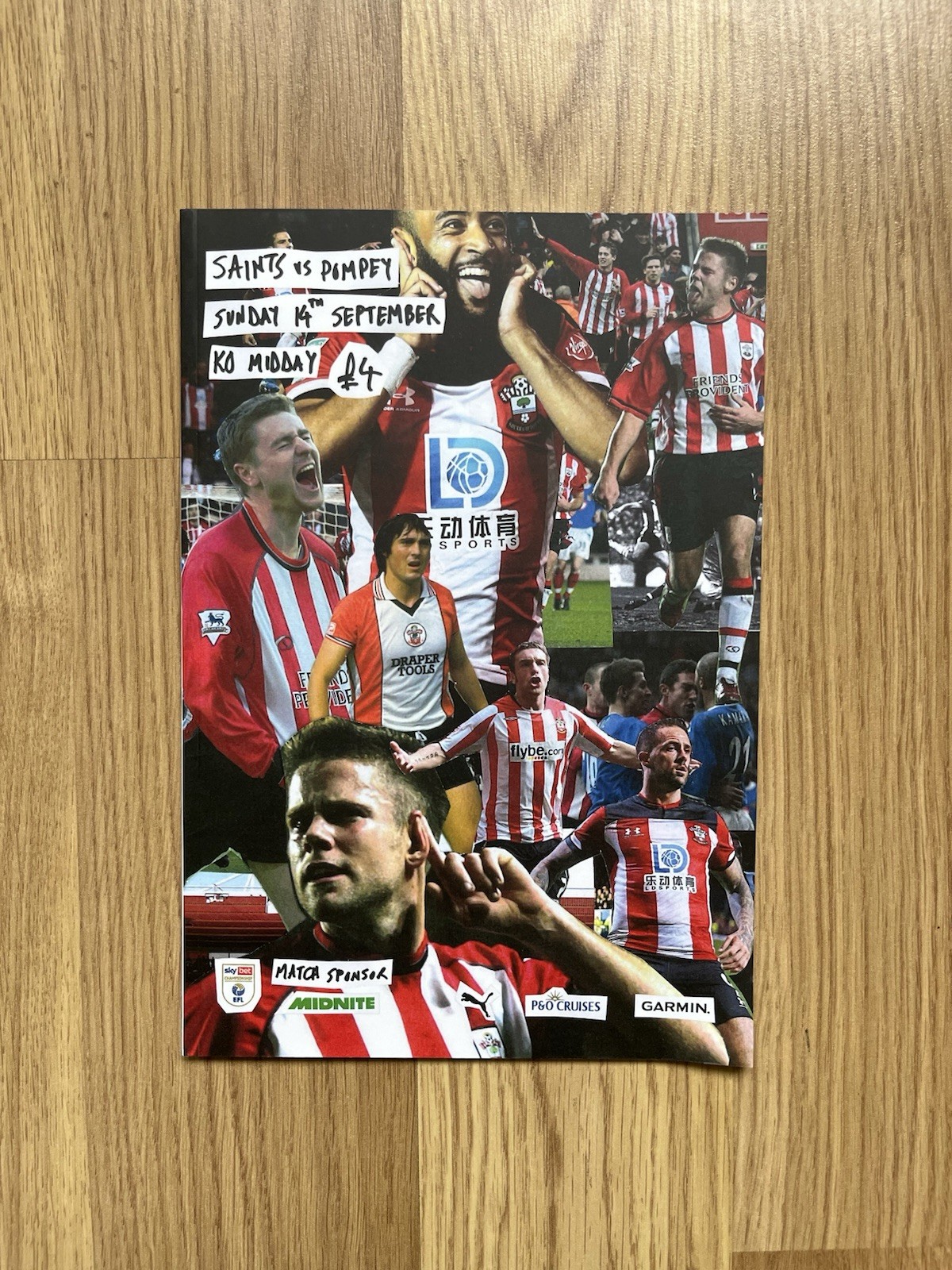 Southampton Vs Portsmouth Football Programme for sale on Ebay