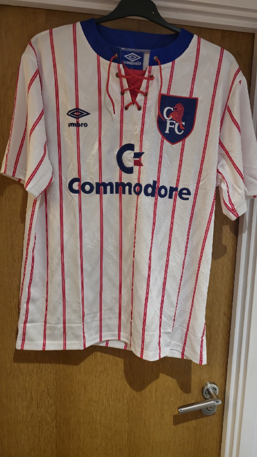 Chelsea FC 1992-1993 Away Shirt Large for sale on Ebay