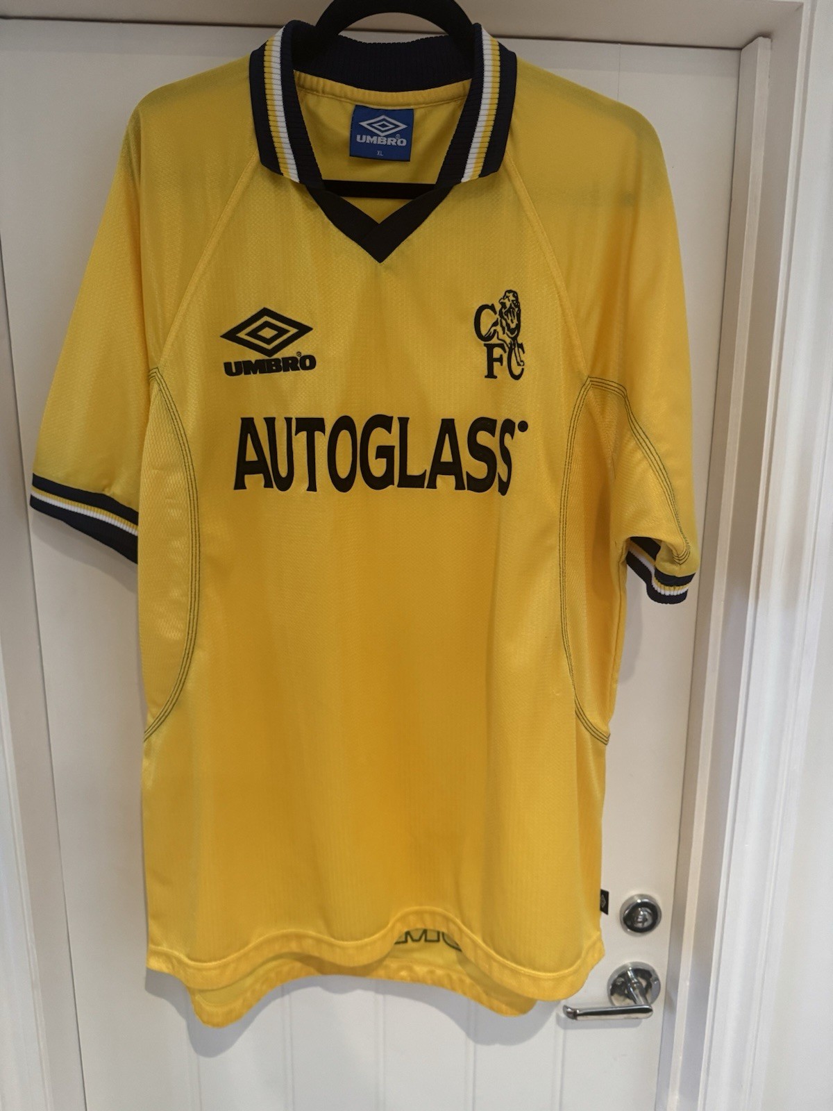 Chelsea Third Shirt 1998/00 Umbro Autoglass Size XL for sale on Ebay