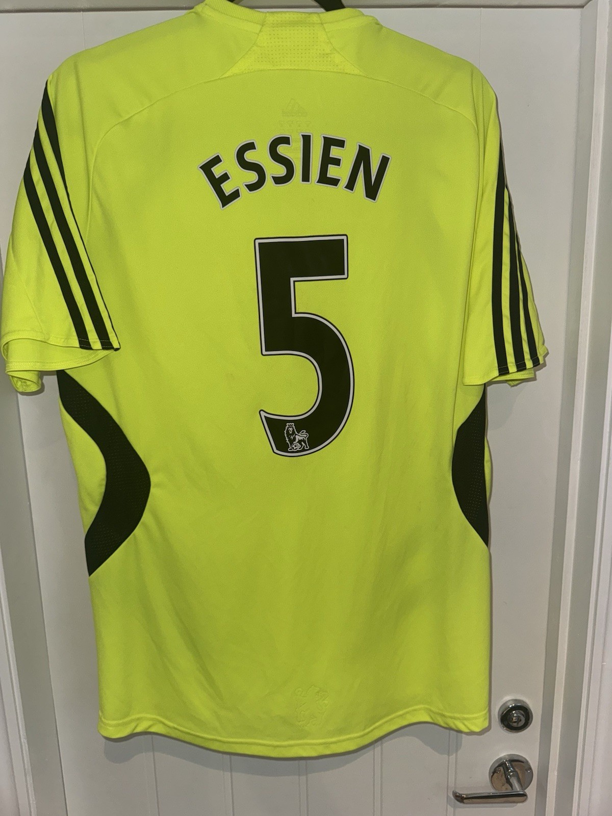 Chelsea Away Shirt 2007/08 Adidas Michael Essien No.5 Medium for sale on Ebay