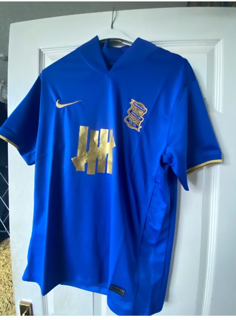 Birmingham City FC Shirt Men's Home shirt Size LARGE (L)  for sale on Ebay